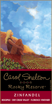 Carol Shelton 2005 Zinfandel Rocky Reserve